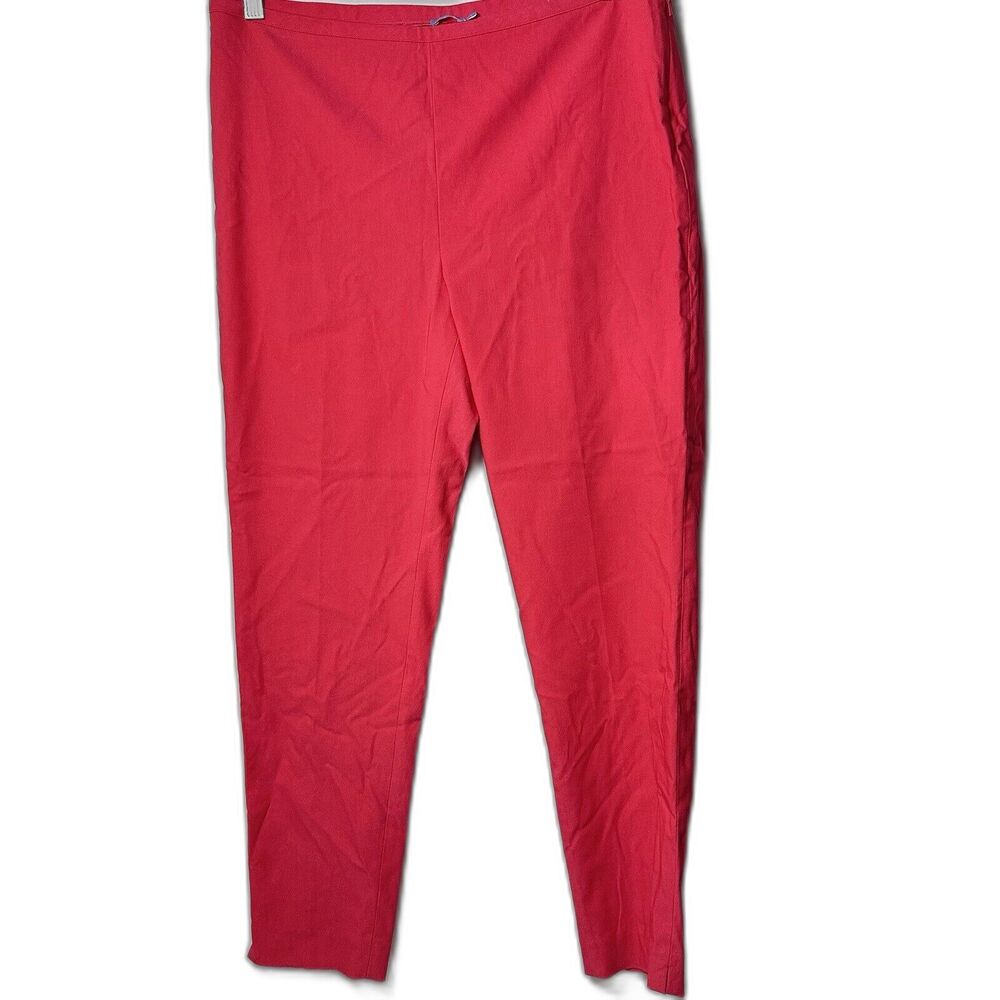 J. McLaughlin Womens Pants Side Zip Stretch Office Crop Casual 12